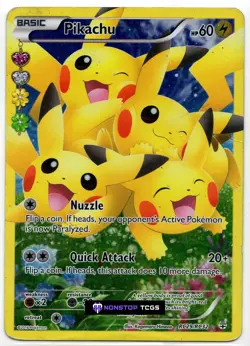 Pikachu Full Art RC29/RC32 Pokemon TCG Generations Radiant Collection Holo Rare - Image 1