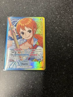 One Piece TCG Nami - OP11-041 - Alt Art Leader - One Piece Card Game - Image 1