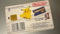 Nintendo Blockbuster Video Pokemon Snap Station Bulbasaur 1999 Collectible Card - Image 2
