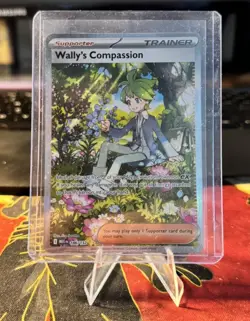 Wally's Compassion SIR Trainer Card 186/132 Pokemon TCG Mega Evolution - Image 1