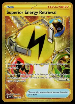 Pokemon Card - Superior Energy Retrieval Paldea Evolved 277/193 Holo - Image 1