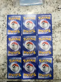 9 Vintage Cards Gym Heroes Base Set Base Set 2 Pokemon Cards (LOT 3) - Image 2