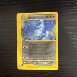 Steelix 35/147 Aquapolis Regular Rare Pokemon Card - Image 1