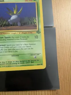 Pokemon TCG Oddish Jungle 1st Edition Common Card 58/64, Regular MP - Image 4