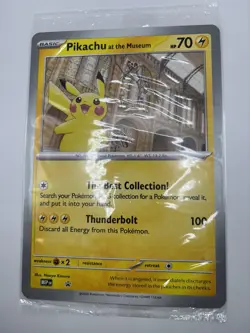Pokemon x Natural History Museum Promo - Pikachu At The Museum IN HAND & Sealed - Image 1