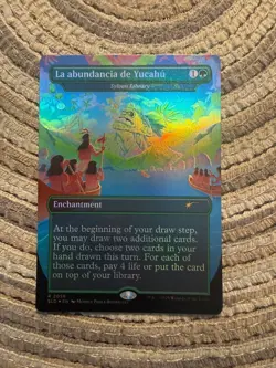 LA ABUNDANCIA DE YUCAHU FOIL [Sylvan Library] - Rare Nuestra Magia Secret Lair - Image 1