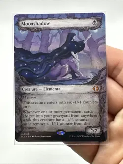 MTG - Moonshadow (313) (Showcase) - Lorwyn Eclipsed NM/M Condition - Image 2