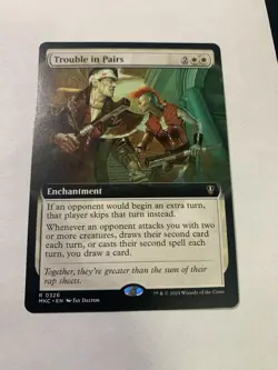 MTG Trouble in Pairs (Extended Art) Commander: Murders at Karlov Manor - Image 1