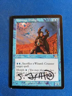 Voidmage Prodigy ARTIST SIGNED 2 Scott Fischer 1x Onslaught *See Pictures* - Image 1