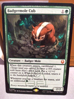 Badgermole Cub M 0167-MTG Avatar The Last Airbender MYTHIC Non Foil NM/MINT +xtr - Image 1