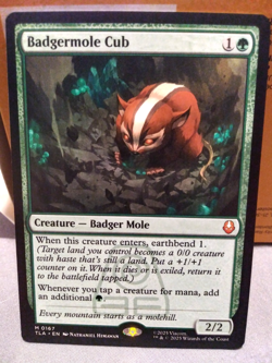 Badgermole Cub M 0167-MTG Avatar The Last Airbender MYTHIC Non Foil NM/MINT +xtr - Image 3