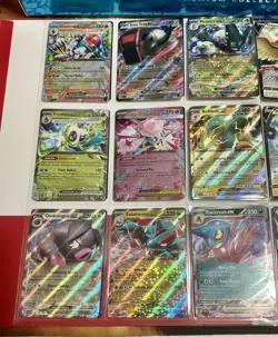 Pokemon Card Collection Lot Vintage Binder Full Arts 250 Cards - Mega Charizard - Image 2
