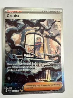 NM-Mint Grusha - 268/193 - Special Illustration Rare Pokemon Paldea Evolved - Image 1