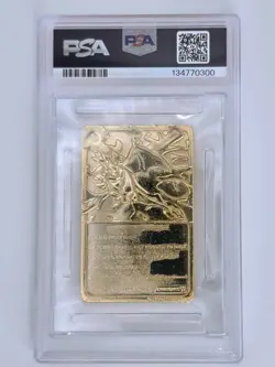 PSA 6 EX-Mint Charizard [Gold Plated] #6 Pokemon Burger King - Image 2