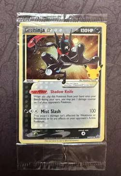 Pokemon Celebrations 25th Sealed Greninja Gold Star + Charizard Promo + Mew NM! - Image 4