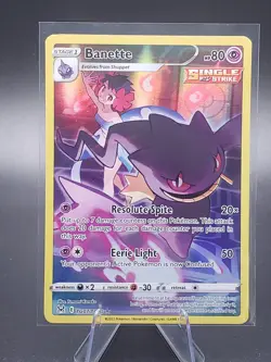 Pokemon TCG Banette Lost Origin Trainer Gallery TG07/TG30 Holo Ultra Rare - Image 1