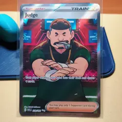 Judge 228/091 - Paldean Fates - Holo Rare - Near Mint Pokemon TCG - Image 1