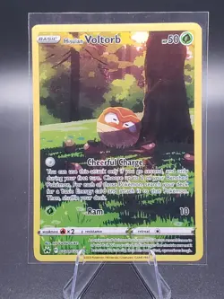 Pokemon TCG Crown Zenith GG01/GG70 - Hisuian Voltorb - Ultra Rare - NM Full Art - Image 1