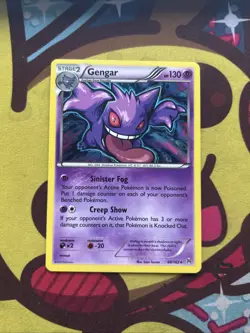Pokemon Gengar 60/162 - Holo Rare - XY Breakthough - Excellent - Image 1