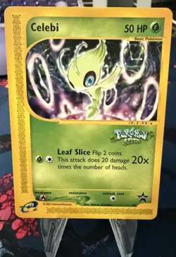 Pokemon - WOTC Black Star Promo - Celebi - #50 - Image 1