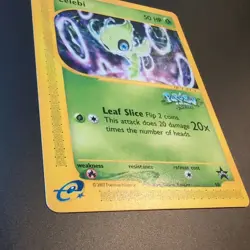 Celebi 50 WOTC Black Star Promo Pokemon e-reader Card in Excellent Condition - Image 3