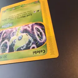 Celebi 50 WOTC Black Star Promo Pokemon e-reader Card in Excellent Condition - Image 5
