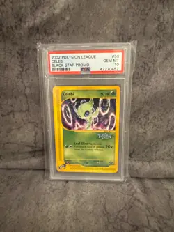 Pokemon TCG WOTC Black Star Promo #50 - Celebi PSA 10 4Ever Movie Promo - Image 1