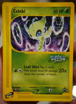 NM Celebi 50/53 WOTC Black Star Promo Pokemon Card TCG UK - Image 1