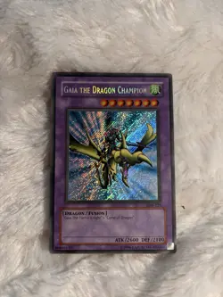 Gaia the Dragon Champion LOB-125 The Legend of Blue Eyes White Dragon Unlimited - Image 1