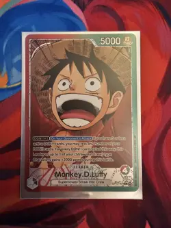 Monkey D. Luffy Alt Leader ENGLISH OP13-001 Carrying On His Will One piece TCG - Image 1