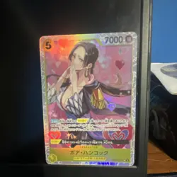 Boa Hancock Holo Character PRB02-017 7000 Power One Piece CCG Japanese - Image 1