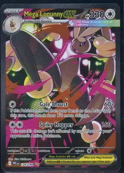 Mega Lopunny ex 128/094 Special Illustration Rare Phantasmal Flames Pokemon NM - Image 2