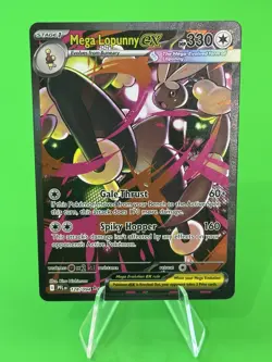 Pokemon Mega Lopunny ex Phantasmal Flames Special Illustration Rare 128/094 NM!! - Image 1