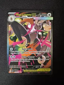 Mega Lopunny ex 128/094 Pokemon Phantasmal Flames Special Illustration Rare NM - Image 1