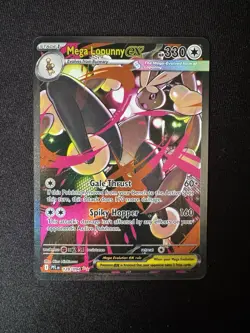 Mega Lopunny ex 128/094 Pokemon Phantasmal Flames Special Illustration Rare NM - Image 1