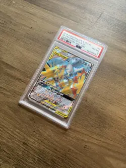 2019 Pokemon Moltres Zapdos Articuno GX 66/68 FULL ART Hidden Fates - PSA 8 - Image 1