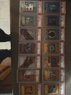 Graded Cards Lot Of 18 Pokemon And Yugioh PSA - Image 1