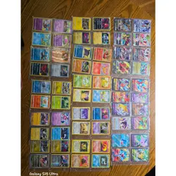 Lot of 234 Pokemon Cards 4 Yugioh Cards and Binder - Image 1