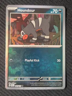 Houndour 062/131 (masterball)- Prismatic Evolutions - Pokemon card - rare - HOLO - Image 1