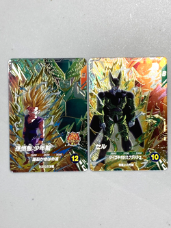 Gohan and Cell - SDV6 PUR- Dragon Ball Super Divers Card - Set of 2 - Image 1