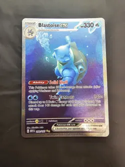 Pokemon TCG Blastoise EX Scarlet & Violet 151 Card 200/165 Blastoise SIR 3 - Image 1