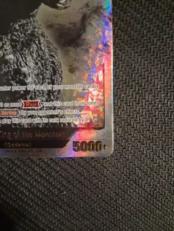 2025 TCG Godzilla vs. Godzilla Card Game Gold Sp Variant EBP01-075+ - Image 4