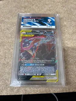 Pokemon Cards - ACE 9 Greninja & Zoroark GX 107/214 - eBay Live - Image 1