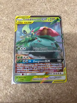 Pokemon Cards - Celebi & Venusaur GX 1/181 - eBay Live - Image 1