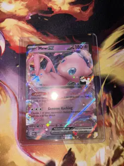 Pokemon Cards Mew ex 151/165 Prize Pack Series Cards Holofoil Double Rare NM - Image 1