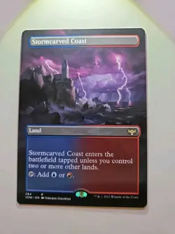 Stormcarved Coast (Borderless) Innistrad: Crimson Vow Regular - Image 2