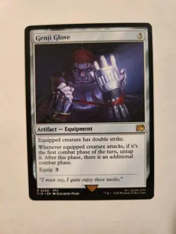 Genji Glove - 258 - FINAL FANTASY - NM - Normal EN - Image 1