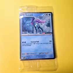 SEALED Suicune 026/094 Phantasmal Flames EB Games Promo Pokemon Card Stamp Tcg - Image 1