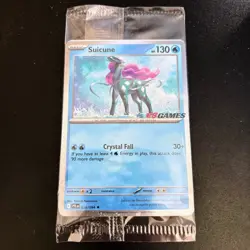 Pokemon TCG Phantasmal Flames Suicune 026/094 EB Games Promo Card - RARE!! - Image 1