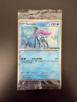 Suicune 026/094 EB Games Stamped Promo Holo Rare Phantasmal Flames Pokemon Card - Image 1